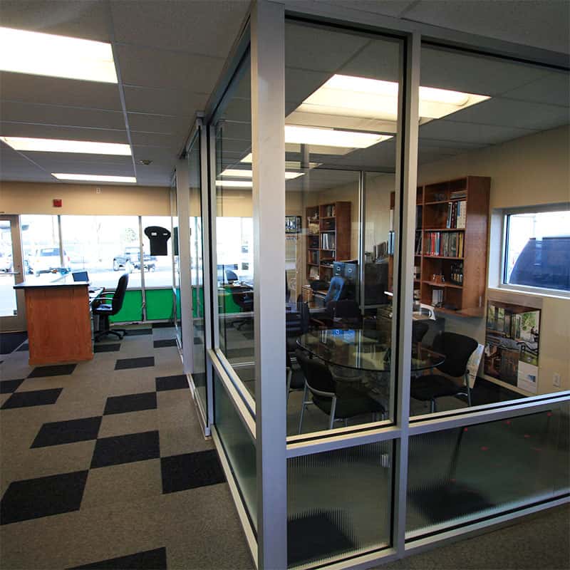Commercial Office Glass Partition Walls
