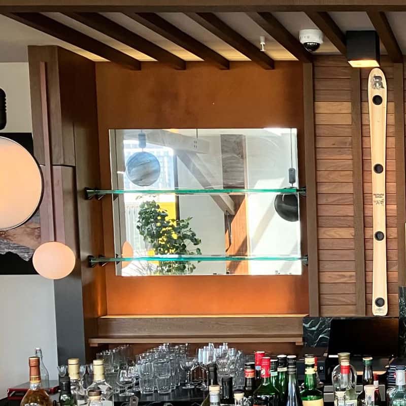 Custom Glass Shelves
